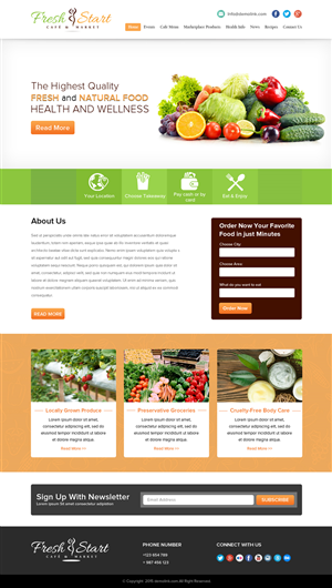 Diseño de Squarespace por OM para este proyecto | Diseño: #5967643