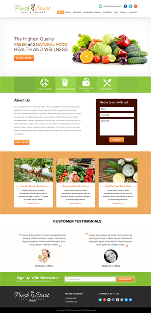 Diseño de Squarespace por OM para este proyecto | Diseño: #5977024