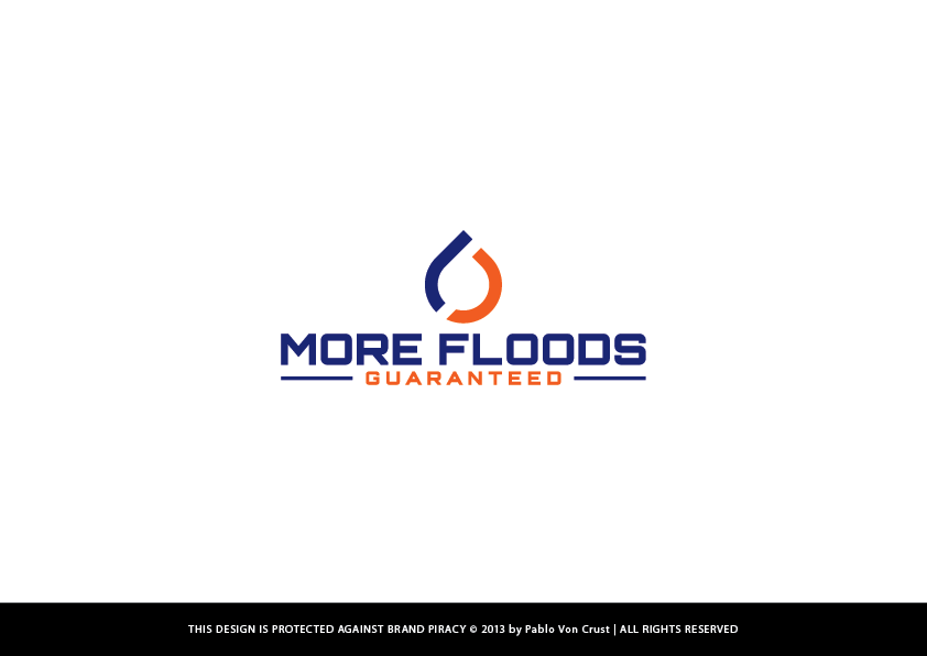 Logo Design by Pablo Von Crust for More Floods | Design: #1661964