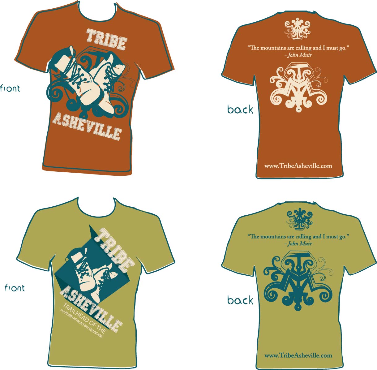 Logo-Design von Dr. Evan für TribeAsheville | Design #1615025