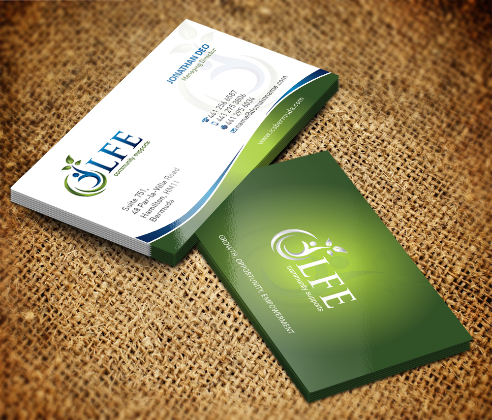 Business Card Design by Sarmishtha Chattopadhyay_loginchange for this project | Design #5958565