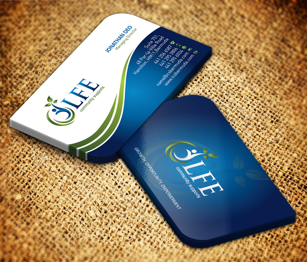 Business Card Design by Sarmishtha Chattopadhyay_loginchange for this project | Design #5972338