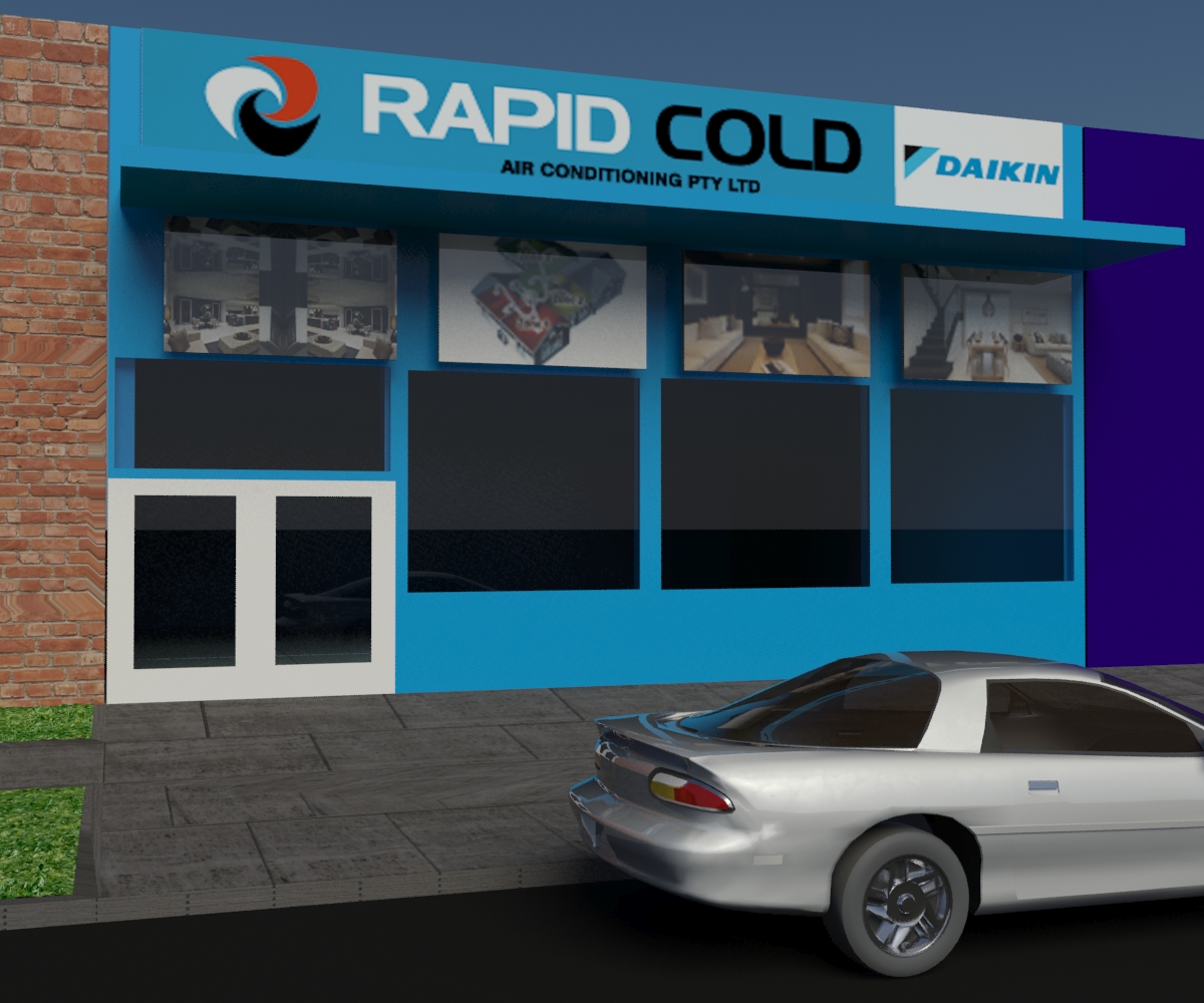 Signage Design by Nightmist for Rapid Cold Airconditioning Pty Ltd | Design #5952289