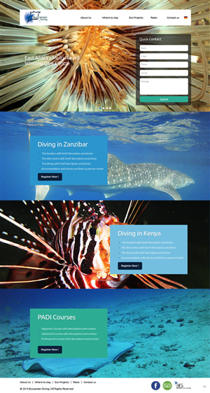 Web Design by pb for this project | Design: #5997712