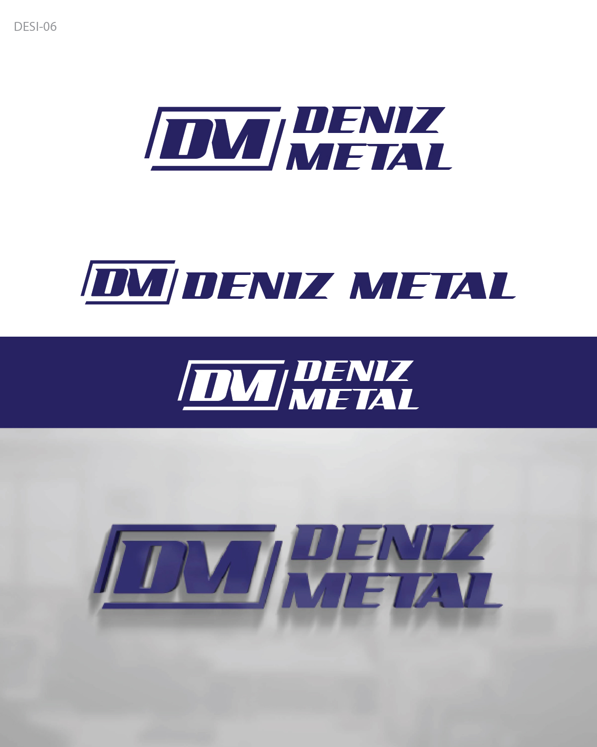 Logo Design by Creative Pixel Boxes for Deniz Metal | Design #5983738