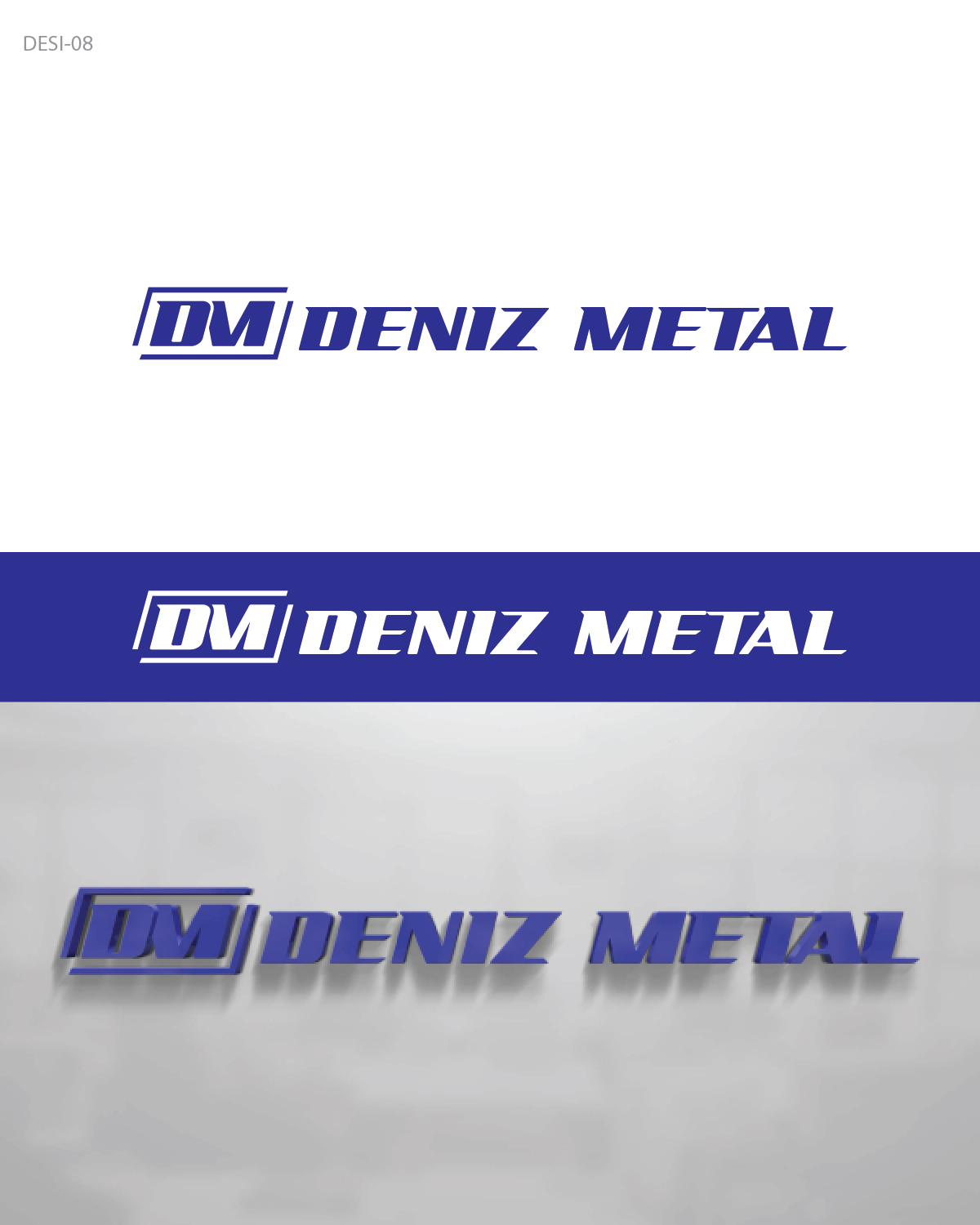 Diseño de Logo por Creative Pixel Boxes para Deniz Metal | Diseño #6026964