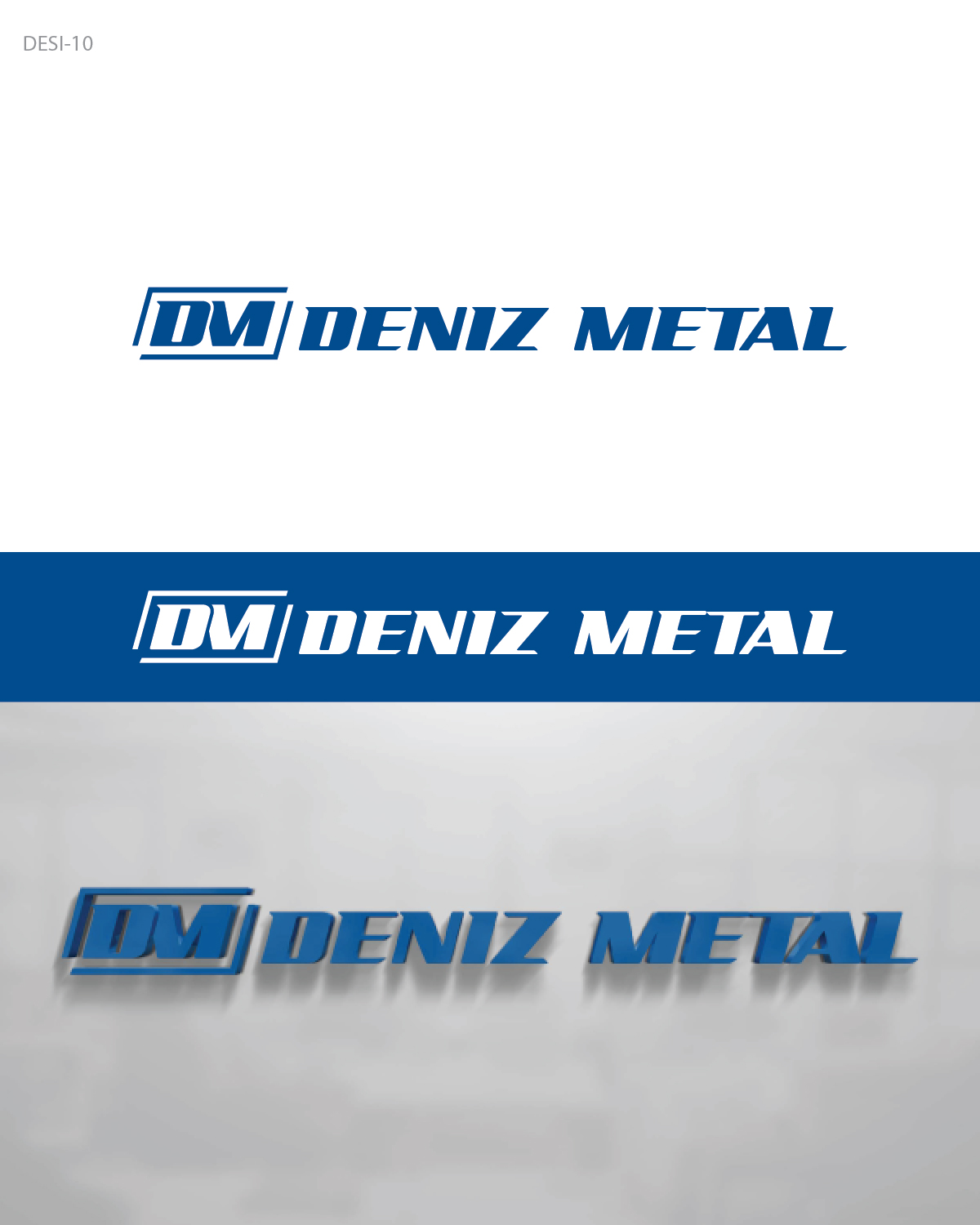 Logo Design by Creative Pixel Boxes for Deniz Metal | Design #6026971