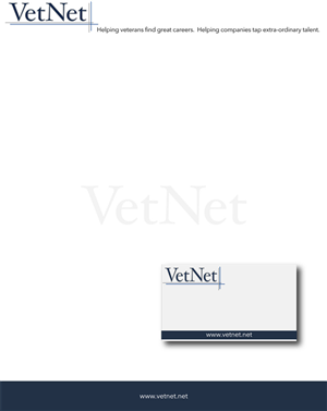 Stationery Design by Jennbspotted for VetNet | Design: #1614054