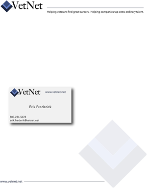 Stationery Design by Jennbspotted for VetNet | Design: #1617900