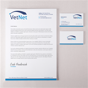 Stationery Design by HYPdesign for VetNet | Design: #1622300