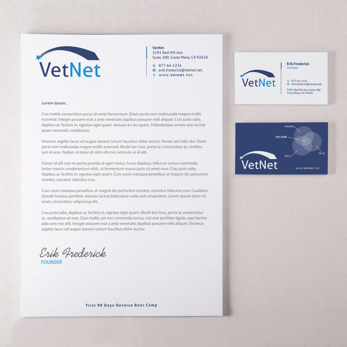 Stationery Design by HYPdesign for VetNet | Design #1622304