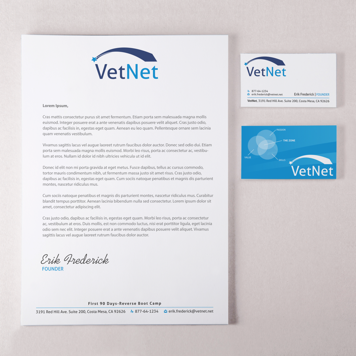 Stationery Design by HYPdesign for VetNet | Design #1622307