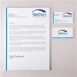 Stationery Design by HYPdesign for VetNet | Design: #1622309