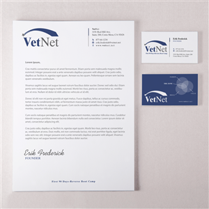 Diseño de Papelería por HYPdesign para VetNet | Diseño: #1623150