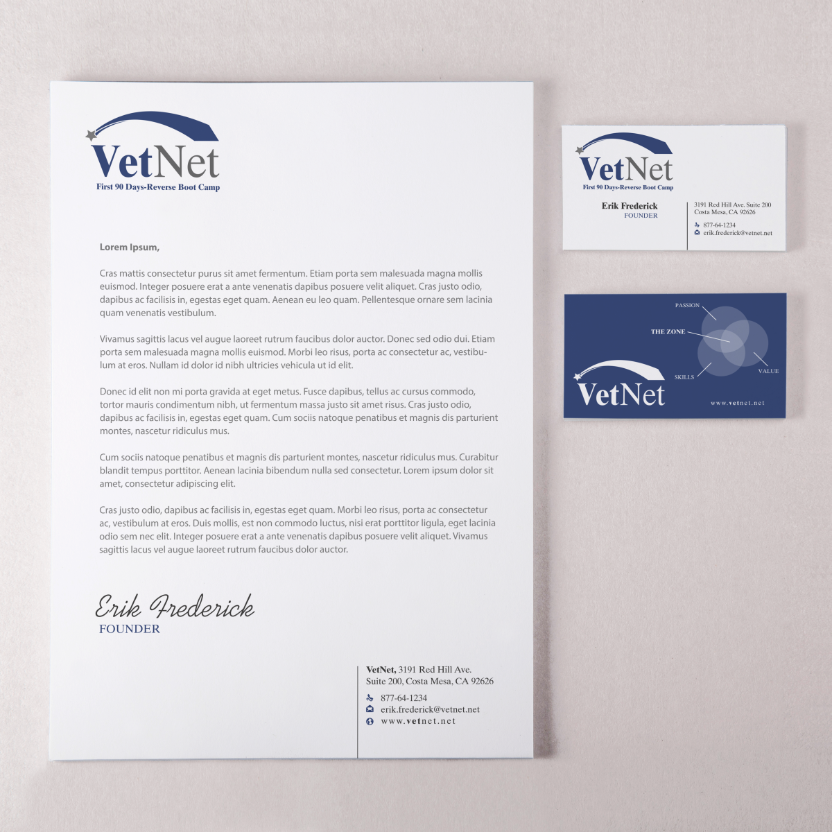 Stationery Design by HYPdesign for VetNet | Design #1630226