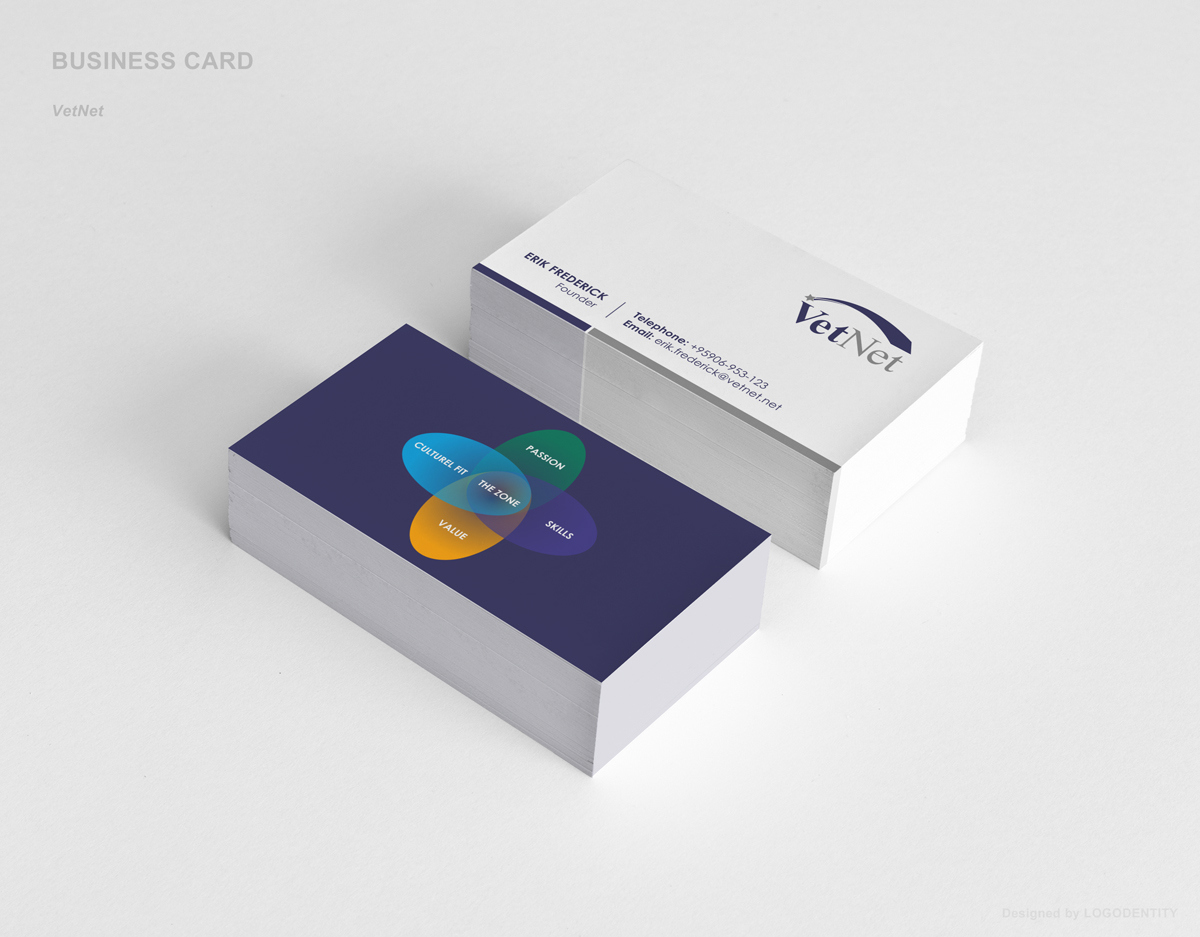 Stationery Design by logodentity for VetNet | Design #1619570