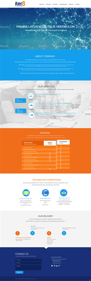 Web Design by pb for iter8 | Design: #6008842