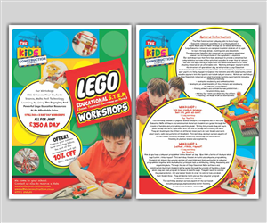 Flyer Design by Cut and Glue for Kids Construction Company | Design: #5976393