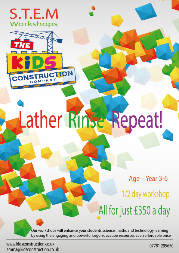 Flyer Design by Invent graphics for Kids Construction Company | Design #6002197