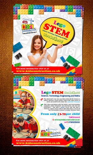 Flyer Design by ESolz Technologies for Kids Construction Company | Design #5996972