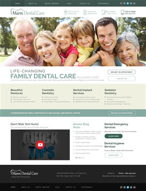 Landing Page Design by A.D.S