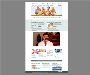 Diseño de Página de Aterrizaje por manuelpolaina para Mann Dental Care, P.A. | Diseño #5950345