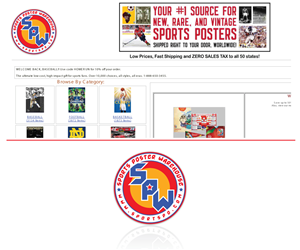 Logo-Design von ICKE für Sports Poster Warehouse | Design: #6015636