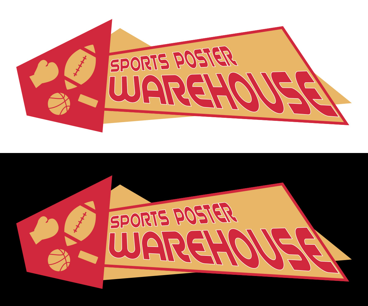 Logo Design by Mr.harper for Sports Poster Warehouse | Design #6017382
