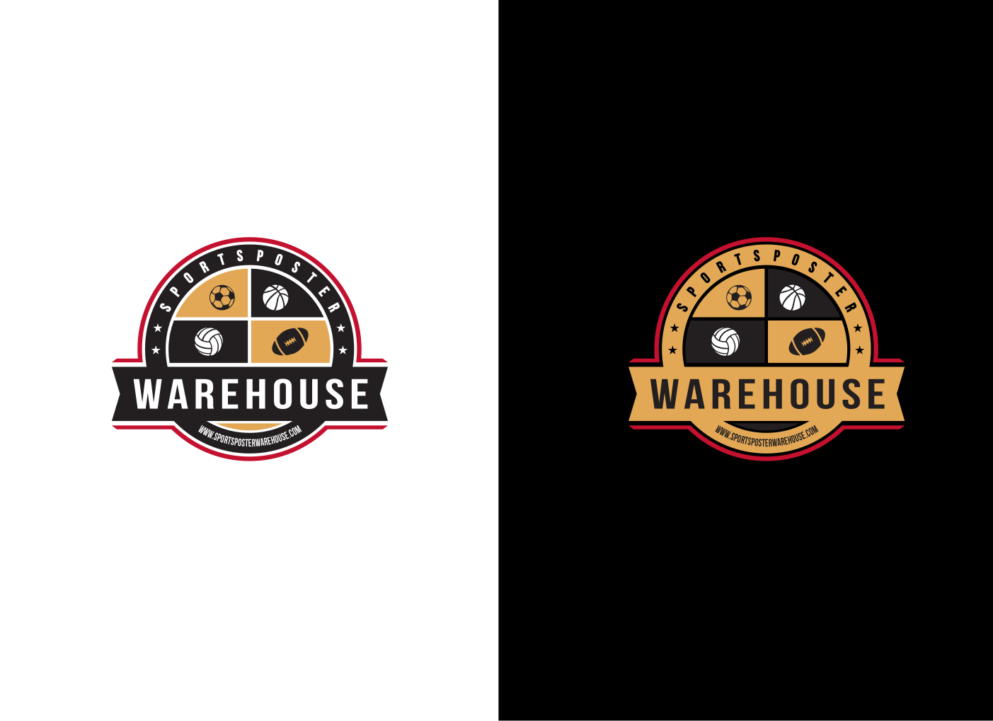 Logo Design by Vingar™ for Sports Poster Warehouse | Design #5967323