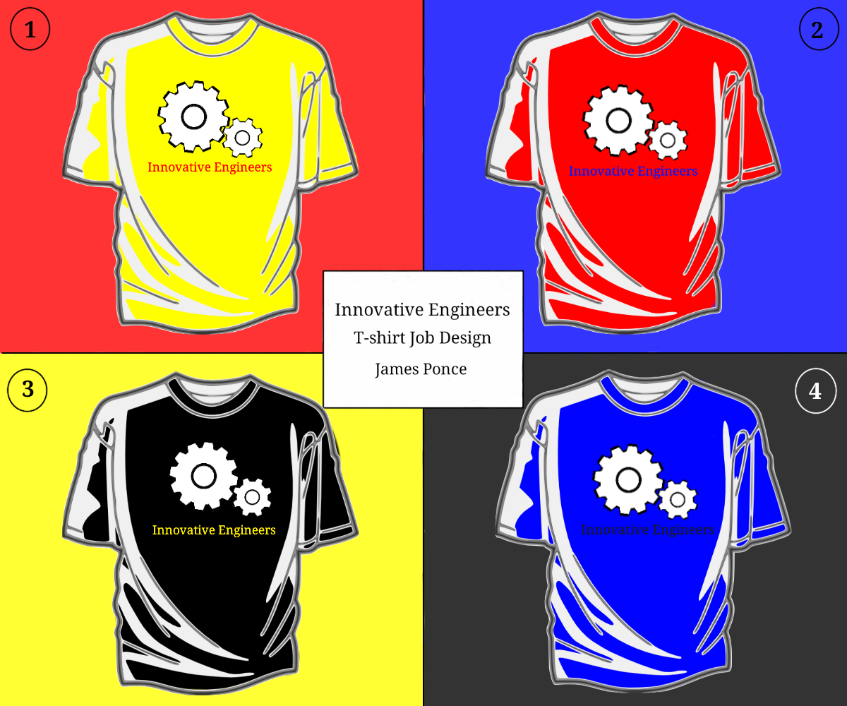 T-shirt Design by James Ponce for this project | Design #5986107
