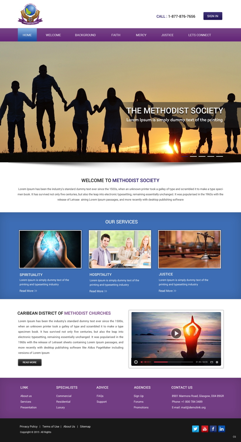 Web Design by pb for this project | Design #6074152