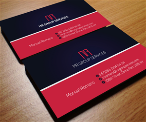 Diseño de Tarjeta de Presentación por Aaaron para MR GROUP SERVICES | Diseño: #5982465