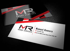 Diseño de Tarjeta de Presentación por Riz' para MR GROUP SERVICES | Diseño: #5939278