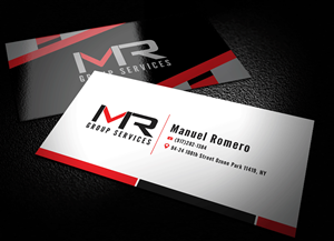 Diseño de Tarjeta de Presentación por Riz' para MR GROUP SERVICES | Diseño: #5952099