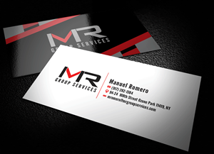 Diseño de Tarjeta de Presentación por Riz' para MR GROUP SERVICES | Diseño: #5964416