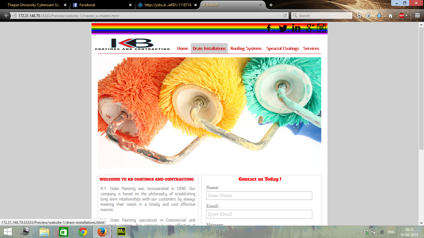 Diseño Web por blue_fury para este proyecto | Diseño #5939428