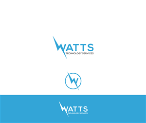 Logo Design by makkao design for Watts Technology Services | Design: #5933552