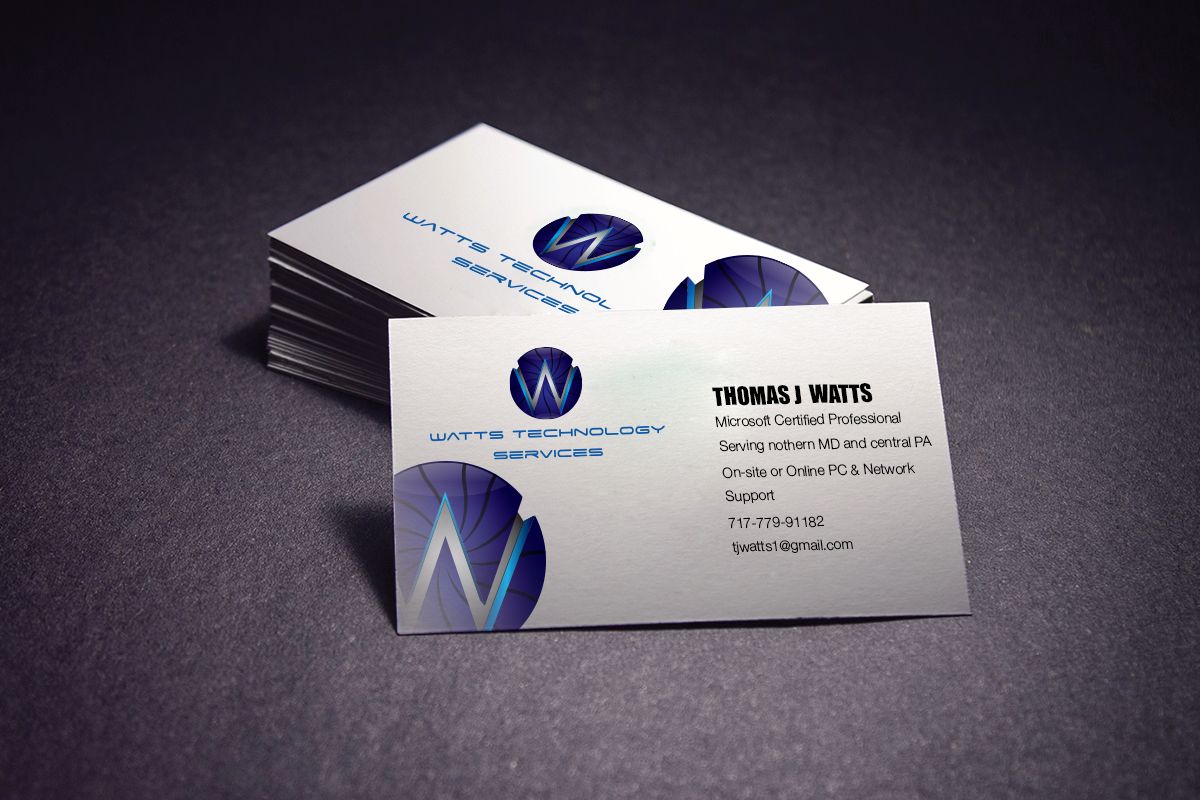 Logo Design by Ather Ali Khan for Watts Technology Services | Design #6047714