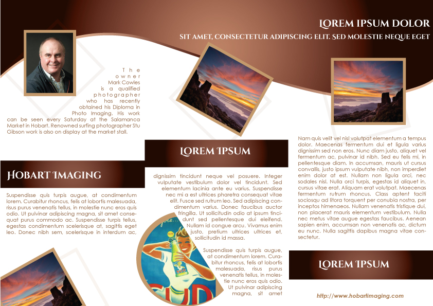 Broschüren-Design von Bling Connect Ink für Hobart Imaging | Design #1607679