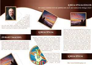 Broschüren-Design von Bling Connect Ink für Hobart Imaging | Design: #1607679