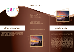 Broschüren-Design von Bling Connect Ink für Hobart Imaging | Design: #1607793