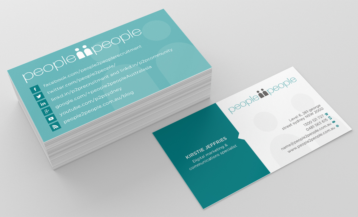 Design de Carte de Visite par INDIAN_Ashok pour people2people | Design #5937978