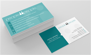 Design de Carte de Visite par INDIAN_Ashok pour people2people | Design : #5937978