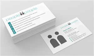 Design de Carte de Visite par INDIAN_Ashok pour people2people | Design : #5937979