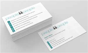 Design de Carte de Visite par INDIAN_Ashok pour people2people | Design : #5937984