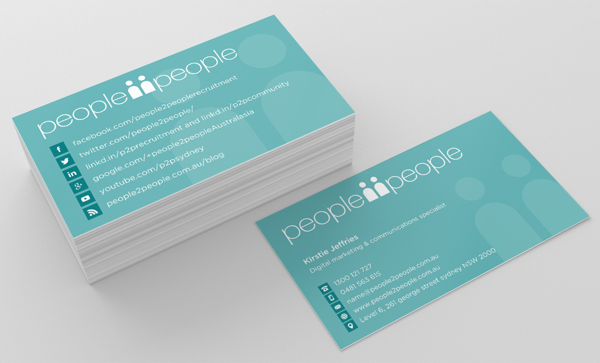 Design de Carte de Visite par INDIAN_Ashok pour people2people | Design #5937990
