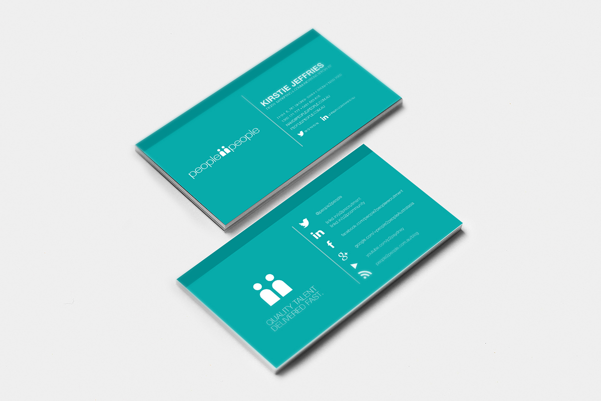 Visitenkarten-Design von Siegfried für people2people | Design #5938124