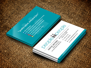 Design de Carte de Visite par snowymasterdesigns pour people2people | Design #5955754