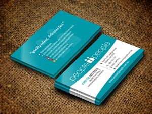 Design de Carte de Visite par snowymasterdesigns pour people2people | Design : #5955874