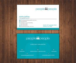 Design de Carte de Visite par Stylez Designz pour people2people | Design : #5958200